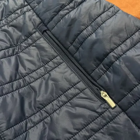 Athleta featherless whisper puffer jacket navy size XS - Picture 9 of 12
